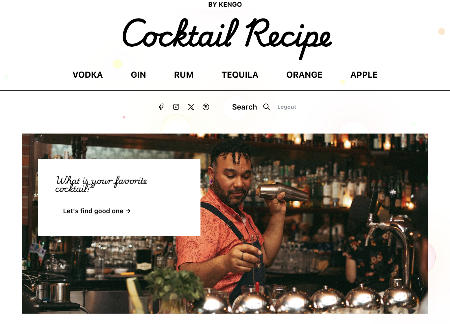 Cocktail Recipe